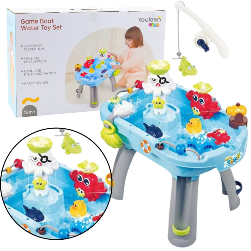 Interactive Water Table Fishing