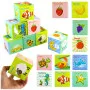 Klocki edukacyjne 8szt