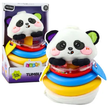 сенсорная игрушка-качалка для малышей с плюшевой пандой