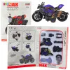 Surenkamas žaislinis motociklas Žaisliniai motociklai