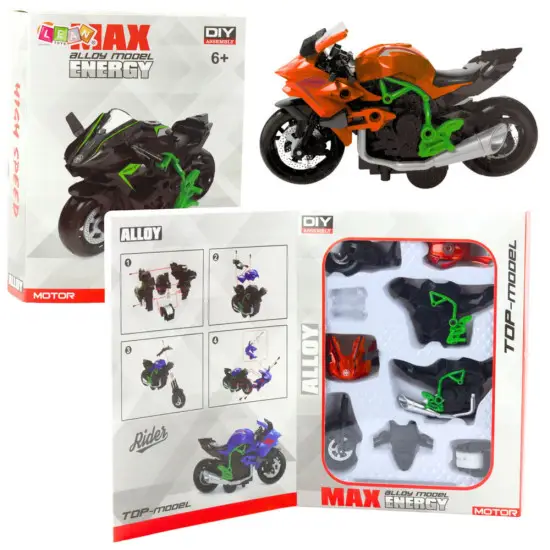Surenkamas žaislinis motociklas vaikams Žaisliniai motociklai