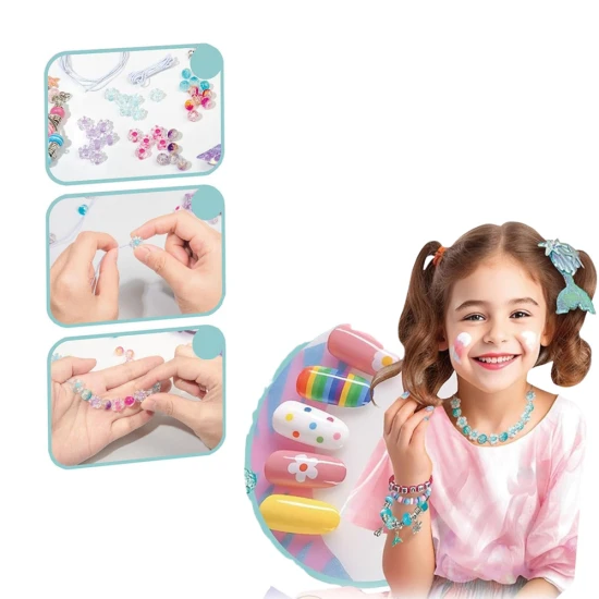 Papuošalų gamybos rinkinys (48 vnt.) Pasidaryk pats