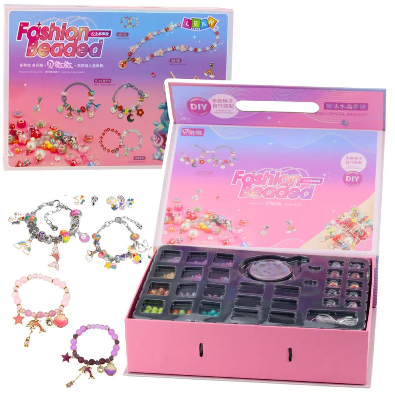 DIY Jewelry Bracelet Beads Pendants Making Kit Lavinamieji