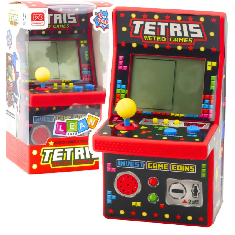 Mini Retro Tetris Slot Machine 49 Games 1676 Levels Red Stalo ir sporto žaidimai