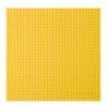Rakennuspalikkalauta keltainen 25,5x25,5 cm Rakennuspalikat 25,5x25,5 cm