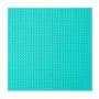 Светло-голубая строительная доска для блоков 40x40 см