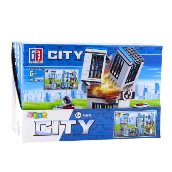 Statybiniai blokai policijos nuovadų pastatai Konstruktoriai