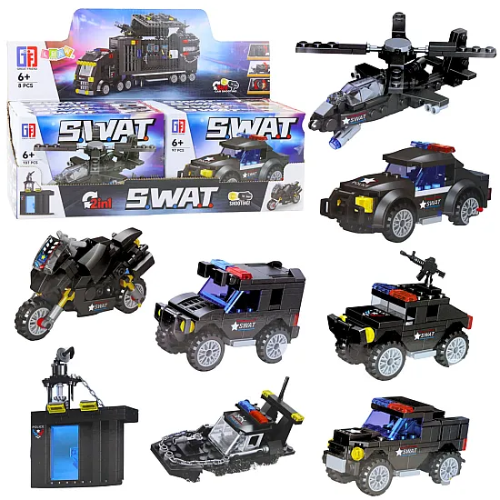 Konstruktorius SWAT 2in1 Konstruktoriai
