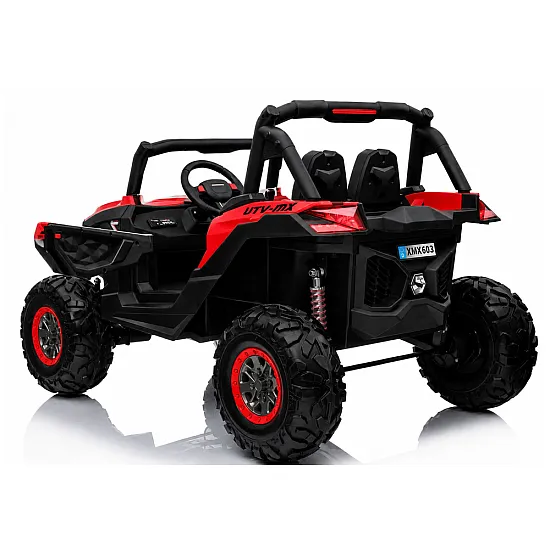 Jeep XMX603 – czerwony samochód na akumulator