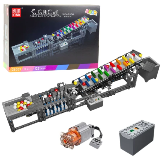 Kamuoliukų tako konstruktorius 1281 vnt. Konstruktoriai