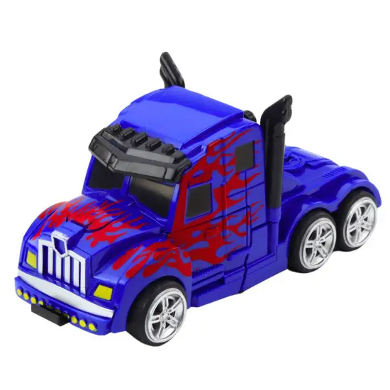 Mėlynas sunkvežimis-robotas 2in1 Žaisliniai automobiliai