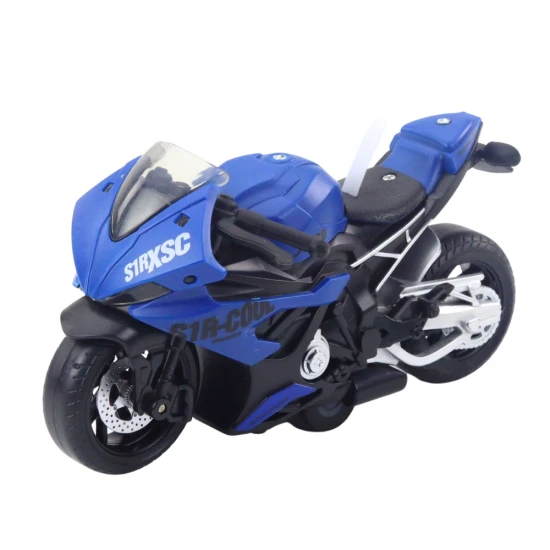 Sportinis motociklas su žibintais ir garsais Žaisliniai motociklai