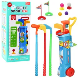 Children's Golf Set with Cart, 20-piece set