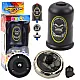 Zestaw wyrzutni Flying Disc Gorilla Black Spinner Gry planszowe i sportowe