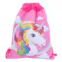 Roosa spordijalatsikott võimlemiskorviga 35x27 cm