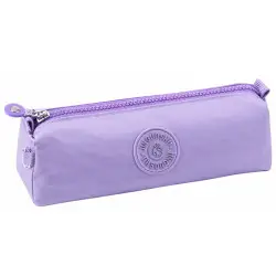 Violetinis mokyklinis penalas su vienu skyriumi 21,5 cm