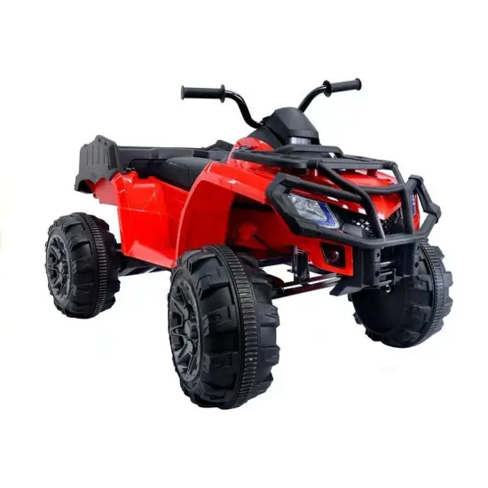 Raudonas Quad BDM 0909 24V elektrinis keturratis