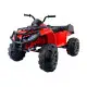 Raudonas Quad BDM 0909 24V elektrinis keturratis