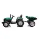 HC-306 Akumuliatorinis traktorius su priekaba Tamsiai žalia 24V