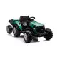 HC-306 Akumuliatorinis traktorius su priekaba Tamsiai žalia 24V