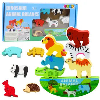 Balanced Animals Wooden Skills Game 13El