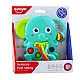 Green sensory elephant rattle with moving parts For babies
