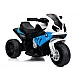 Mėlynas akumuliatorinis motociklas BMW S1000RR