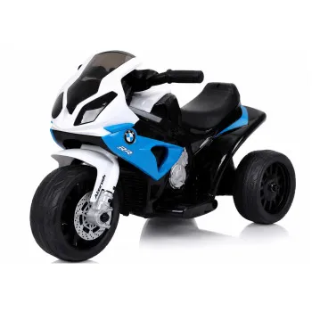 Электромотоцикл для детей BMW S1000RR, синий