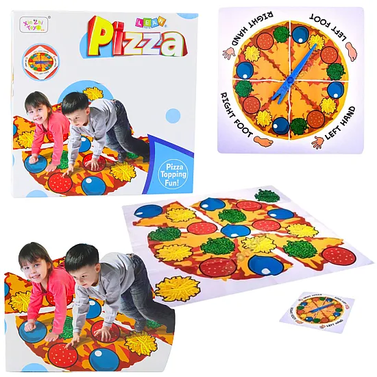Aktyvus šeimos įgūdžių žaidimas „Pizza Mat Randomizer“ Stalo ir sporto žaidimai