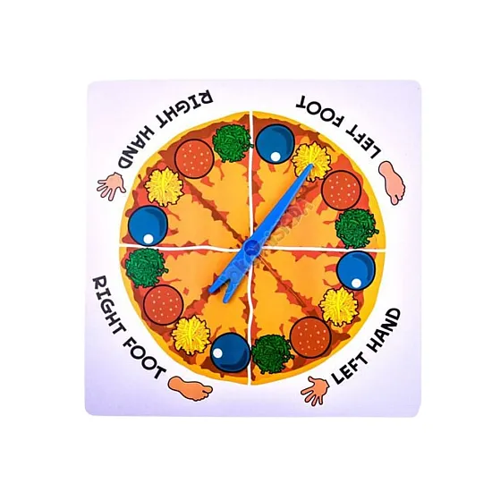 Aktyvus šeimos įgūdžių žaidimas „Pizza Mat Randomizer“ Stalo ir sporto žaidimai