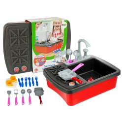 Viryklė ir kriauklė su priedais