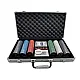 Professional poker set, aluminum case, 500 pcs. Board and sports games
