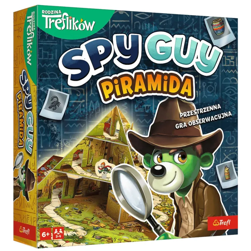Spy Guy Pyramid of Trefl 02581 Game Stalo ir sporto žaidimai