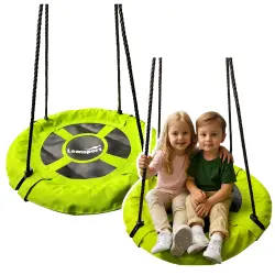 Žalios sodo sūpynės vaikams 60 cm