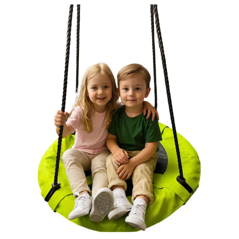 Žalios sodo sūpynės vaikams 60 cm