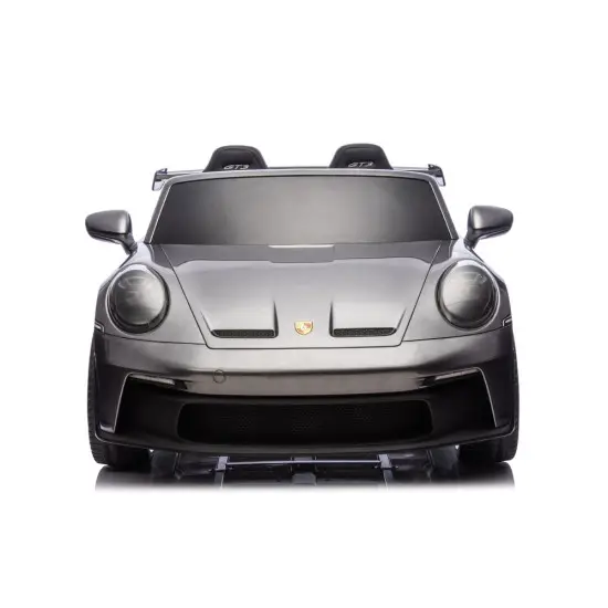 Pilkas elektrinis automobilis DK-P911 Porsche GT3 Elektrinės mašinėlės vaikams
