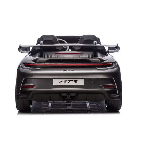 Pilkas elektrinis automobilis DK-P911 Porsche GT3 Elektrinės mašinėlės vaikams
