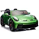 DK-P911 Porsche GT3 zaļais elektromobilis Elektriskās mašīnas bērniem