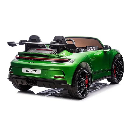 DK-P911 Porsche GT3 zaļais elektromobilis Elektriskās mašīnas bērniem