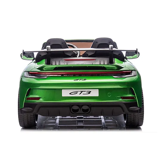 DK-P911 Porsche GT3 zaļais elektromobilis Elektriskās mašīnas bērniem