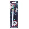 Metallic turquoise pen, black ink Katana Sword Pencils and pens