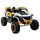 M3 dzeltens un balts 4x4 akumulatora auto