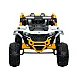 M3 dzeltens un balts 4x4 akumulatora auto