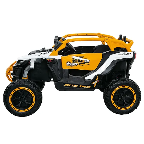 M3 dzeltens un balts 4x4 akumulatora auto