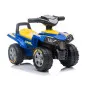 Blue quad bike