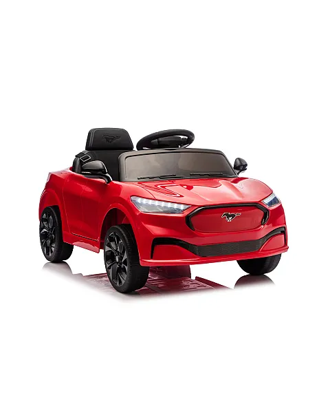 Elektrinė mašinėlė vaikams Ford Mustang Mach-E, raudona