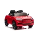 Raudonas elektrinis automobilis Ford Mustang Mach-E