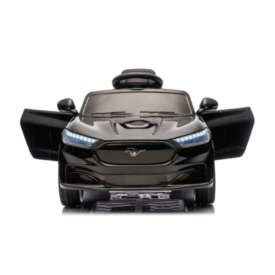 Juodas Ford Mustang Mach-E automobilis Automobiliai