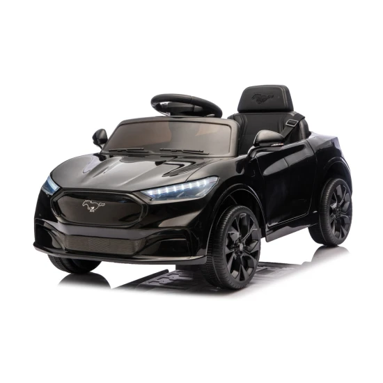 Juodas Ford Mustang Mach-E automobilis Automobiliai