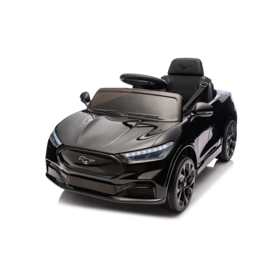 Juodas Ford Mustang Mach-E automobilis Automobiliai